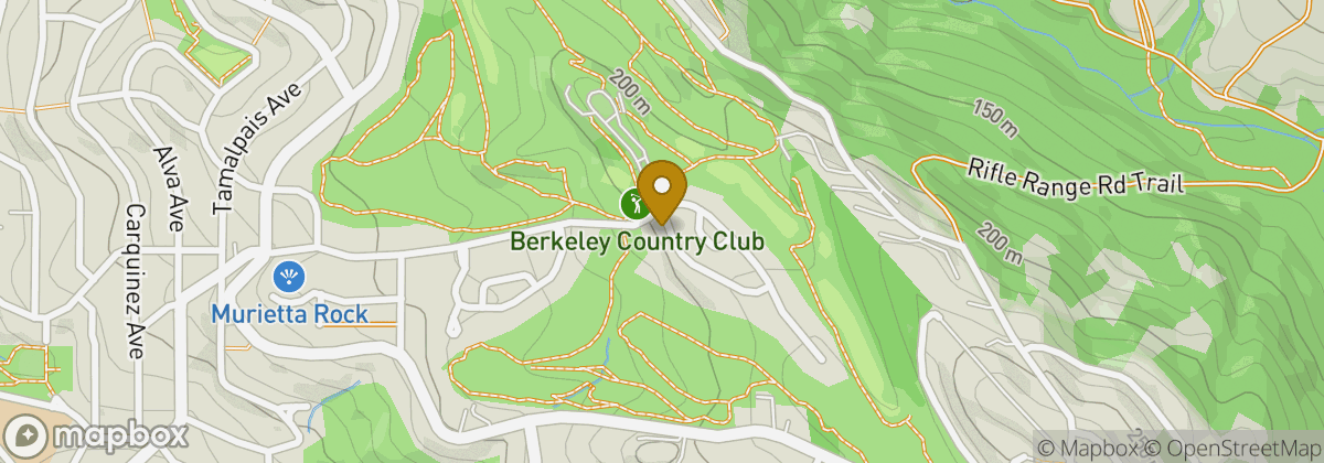 Map location: Berkeley Country Club