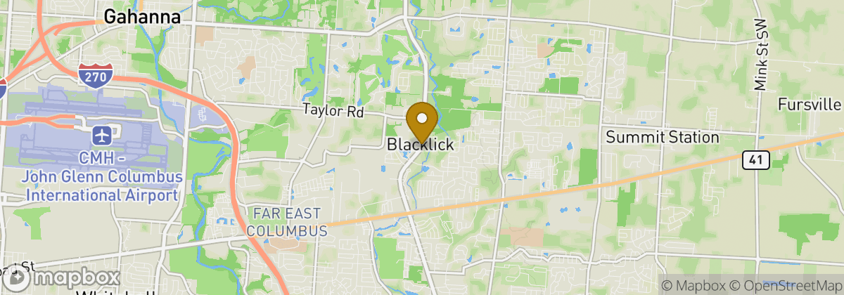 Map location: Blacklick