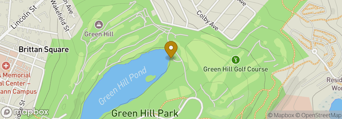 Map location: Green Hill Golf Course