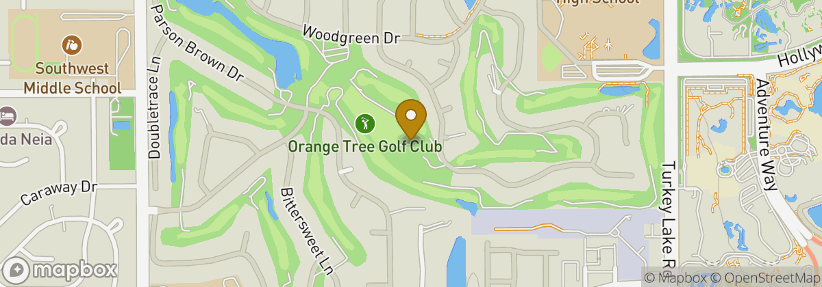 Map location: Orange Tree Golf Club
