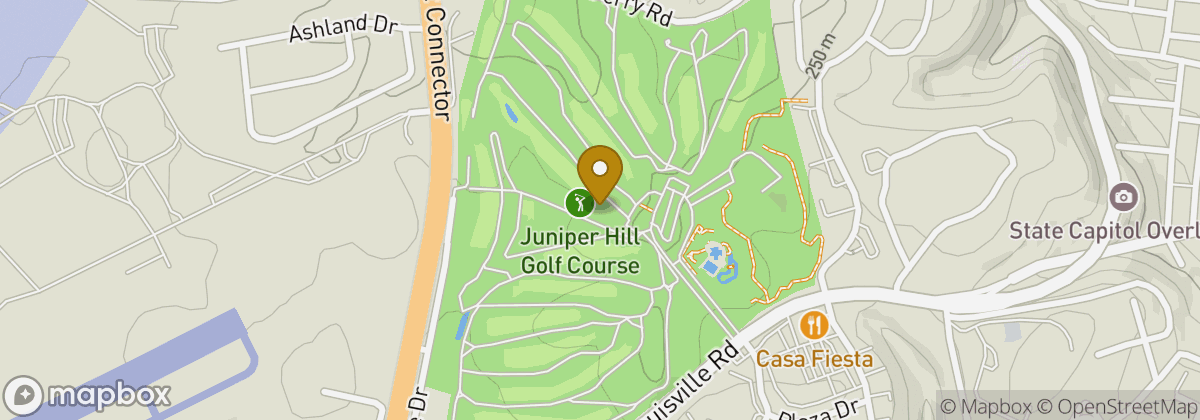 Map location: Juniper Hill Golf Course