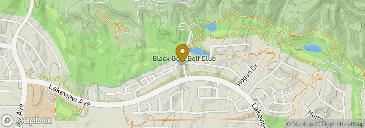 Map location: Black Gold Golf Club