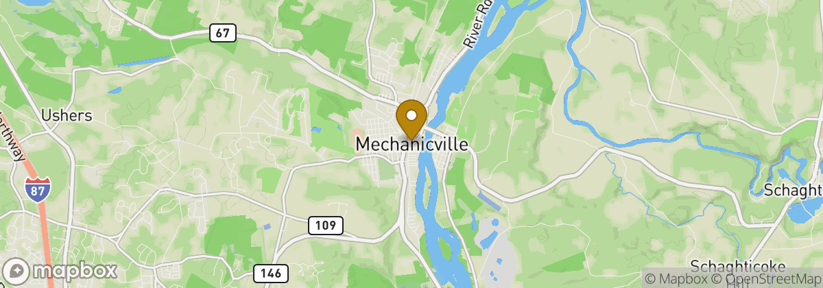 Map location: Mechanicville