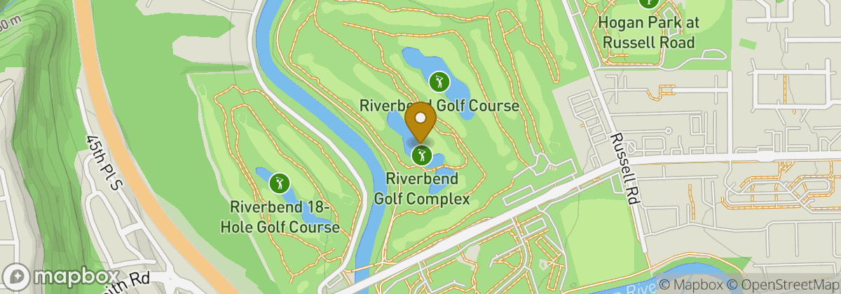 Map location: Riverbend Golf Complex