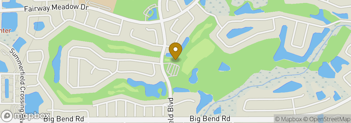 Map location: Summerfield Crossings Golf Club