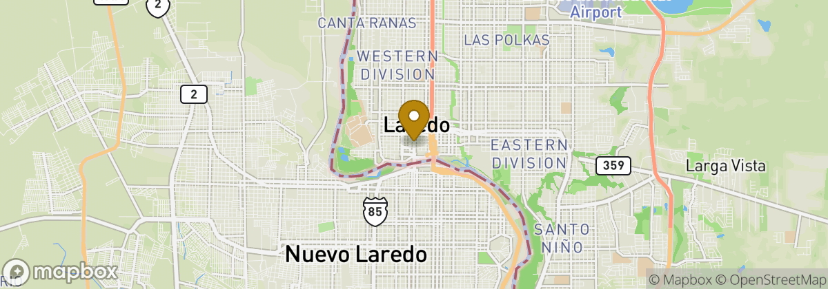 Map location: Laredo