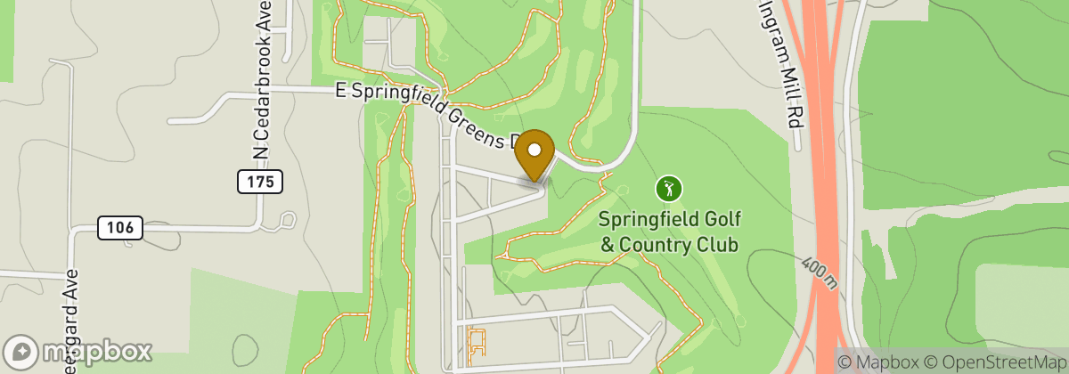 Map location: Springfield Golf & Country Club