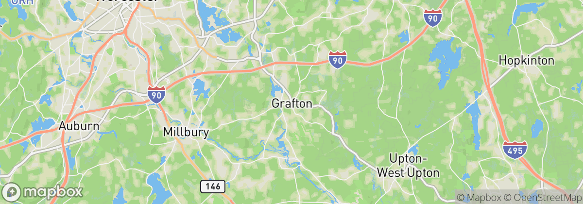 Map: Grafton, MA