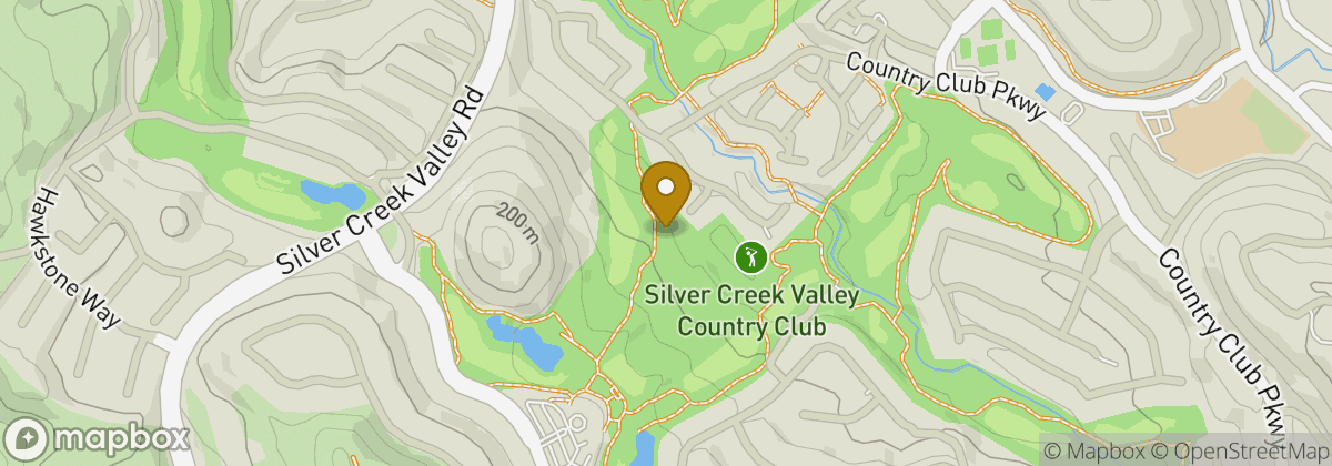 Map location: Silver Creek Valley Country Club