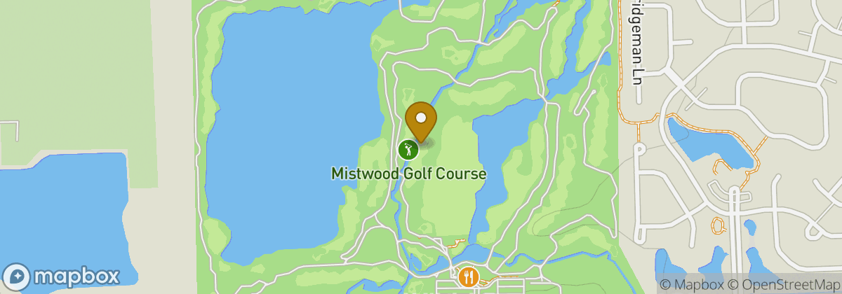 Map location: Mistwood Golf Course