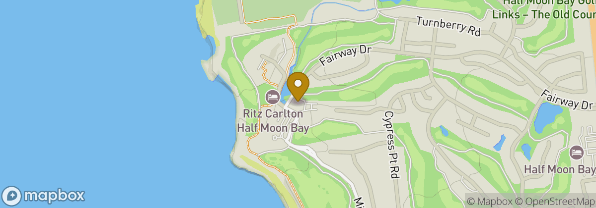 Map location: Half Moon Bay Golf Links