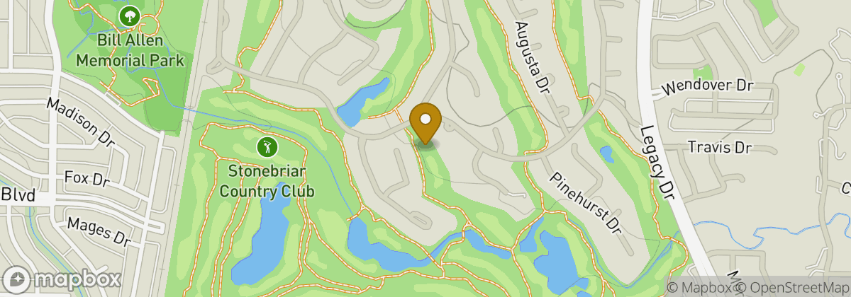 Map location: Stonebriar Country Club