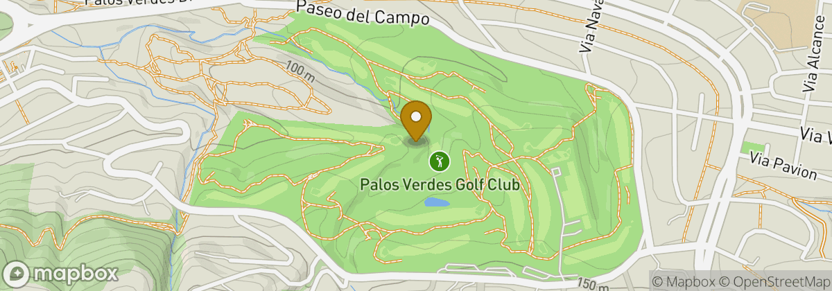 Map location: Palos Verdes Golf Club