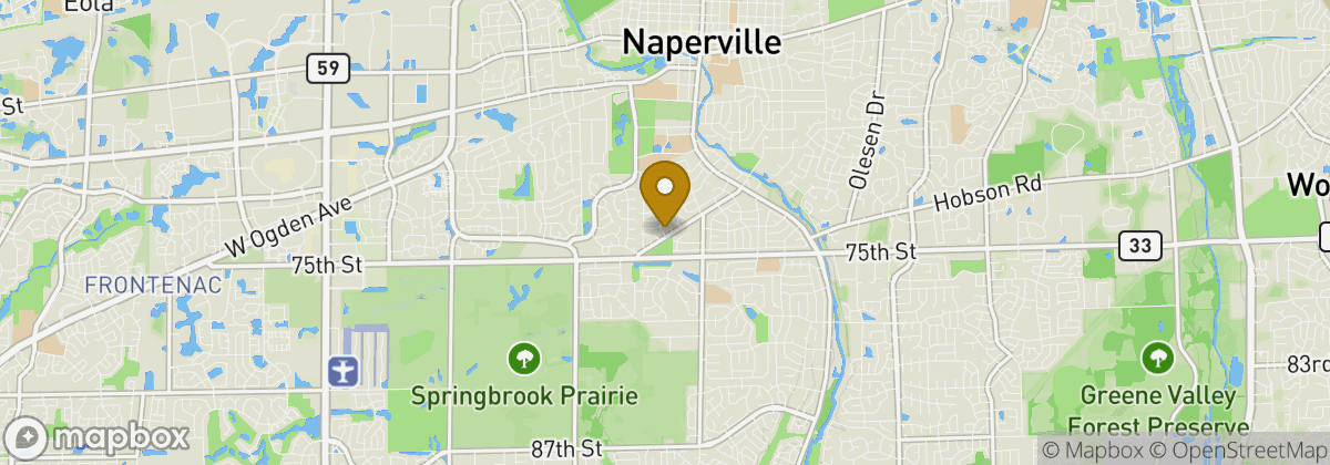 Map location: Naperville