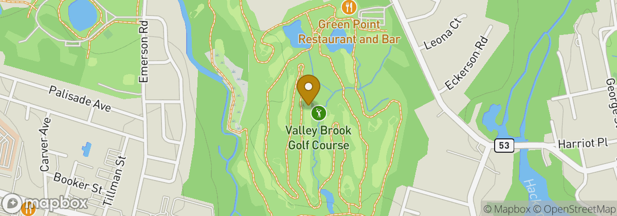 Map location: Valley Brook Golf Course