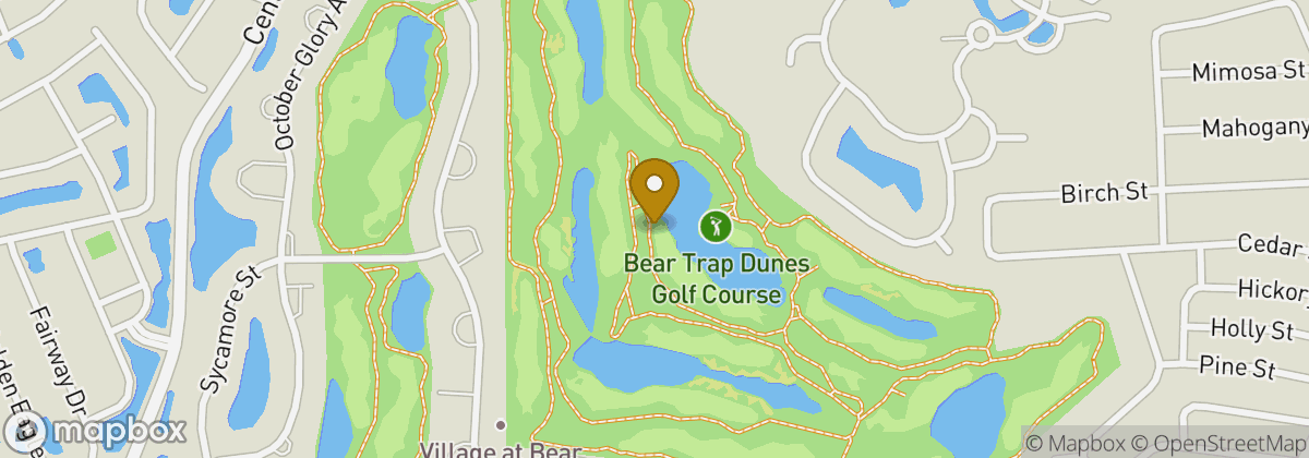 Map location: Bear Trap Dunes Golf Course