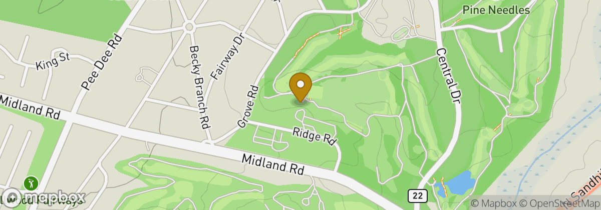 Map location: Pine Needles Lodge & Golf Club