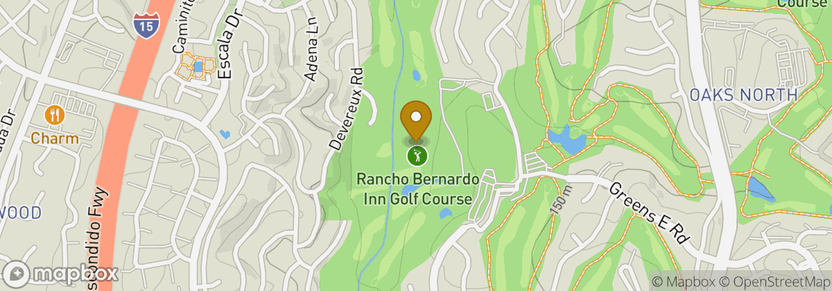 Map location: Rancho Bernardo Inn Golf Course