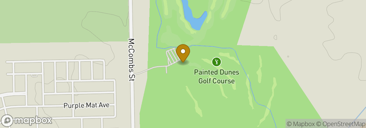 Map location: Painted Dunes Desert Golf Course