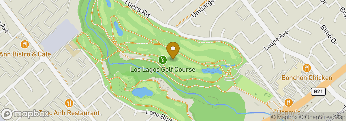 Map location: Los Lagos Golf Course