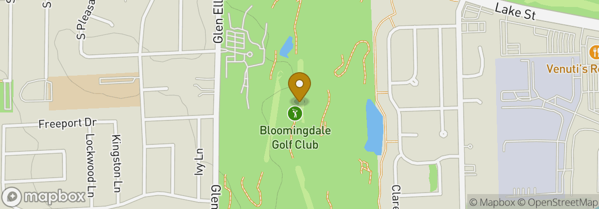 Map location: Bloomingdale Golf Club