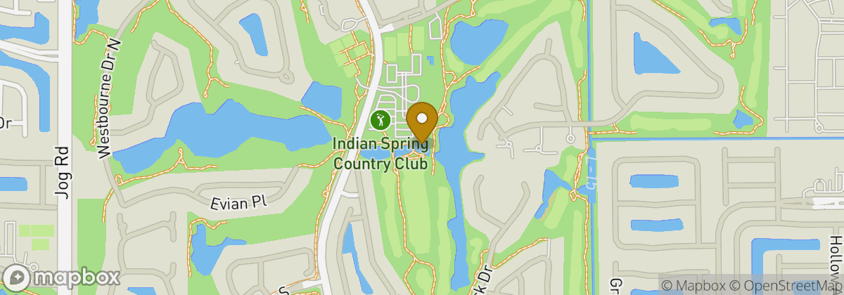 Map location: Indian Spring Country Club