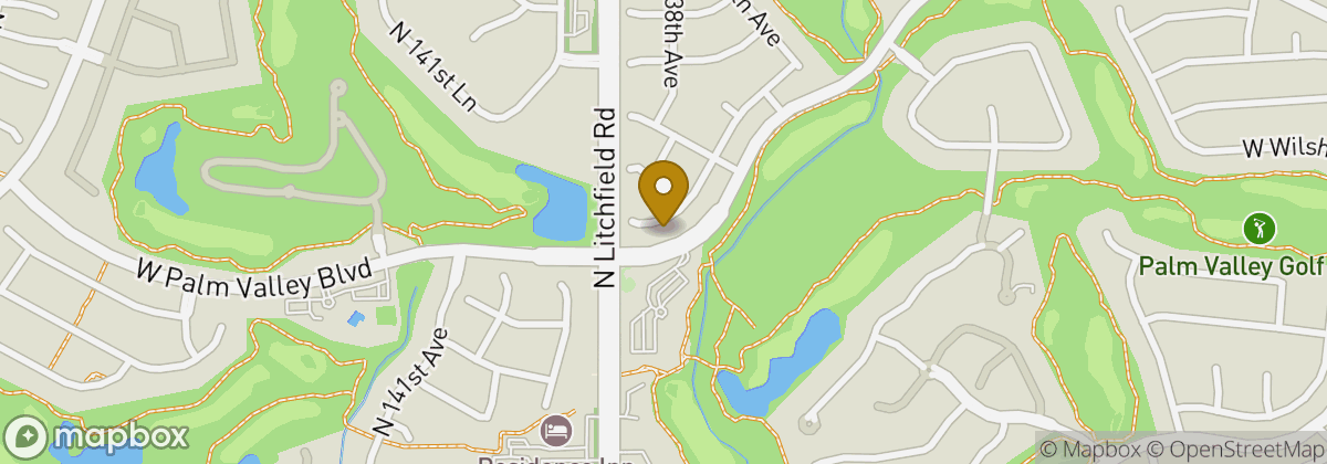 Map location: Palm Valley Golf Club