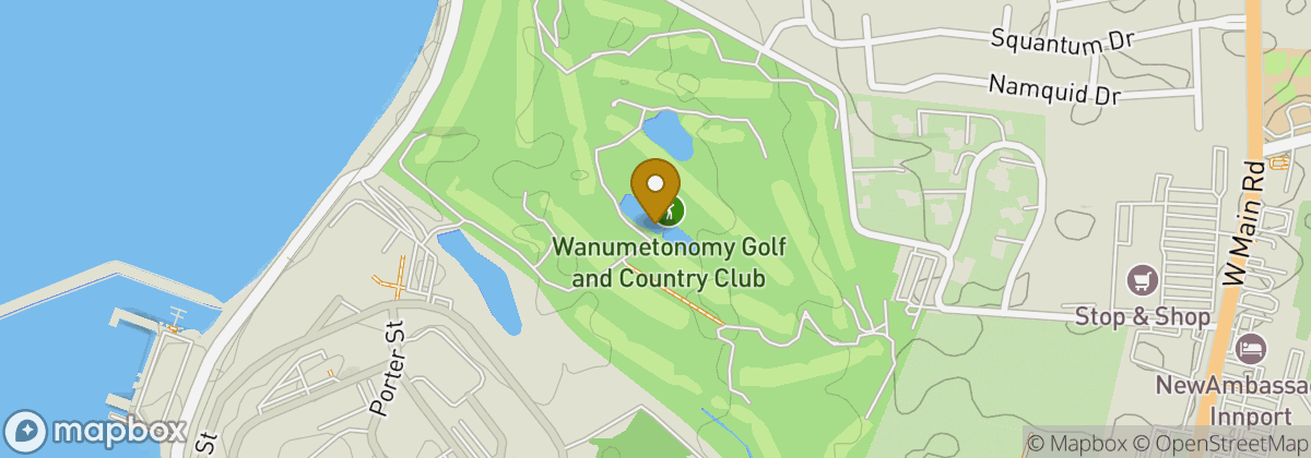 Map location: Wanumetonomy Golf and Country Club