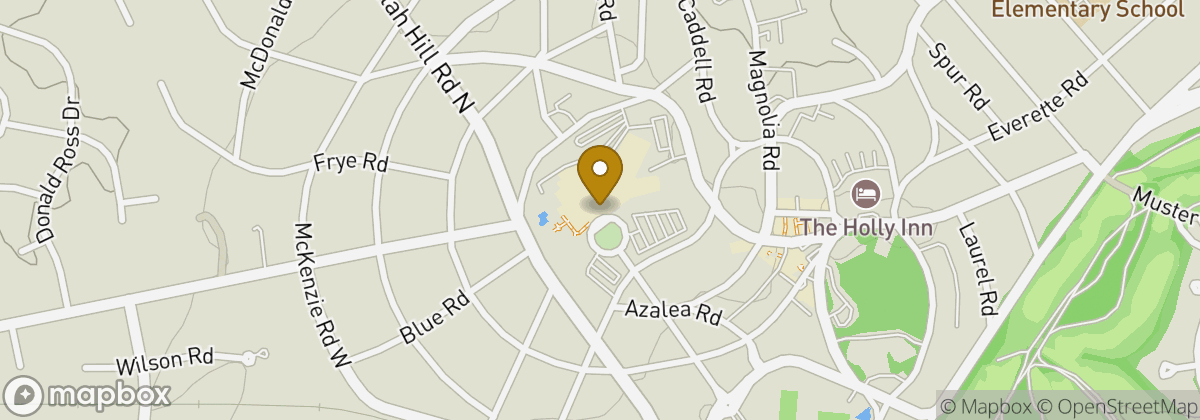 Map location: Pinehurst Resort