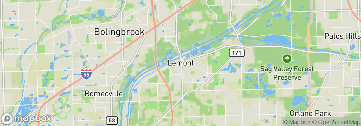 Map: Lemont, IL