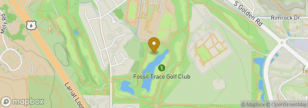 Map location: Fossil Trace Golf Club