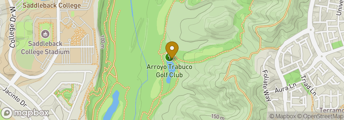 Map location: Arroyo Trabuco Golf Club‎