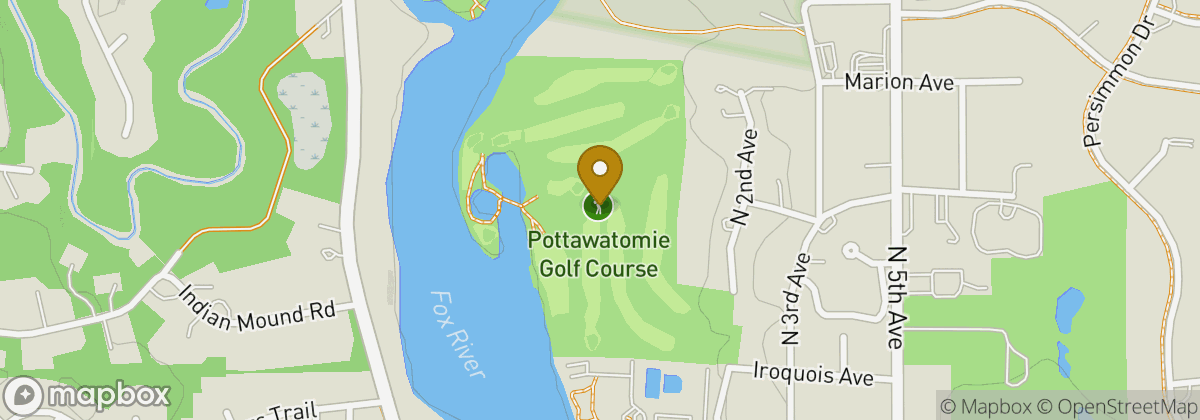 Map location: Pottawatomie Golf Course
