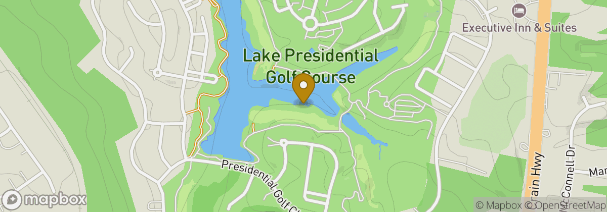Map location: Lake Presidential Golf Club