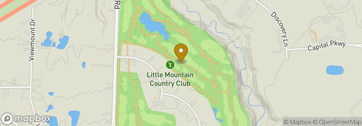 Map location: Little Mountain Country Club