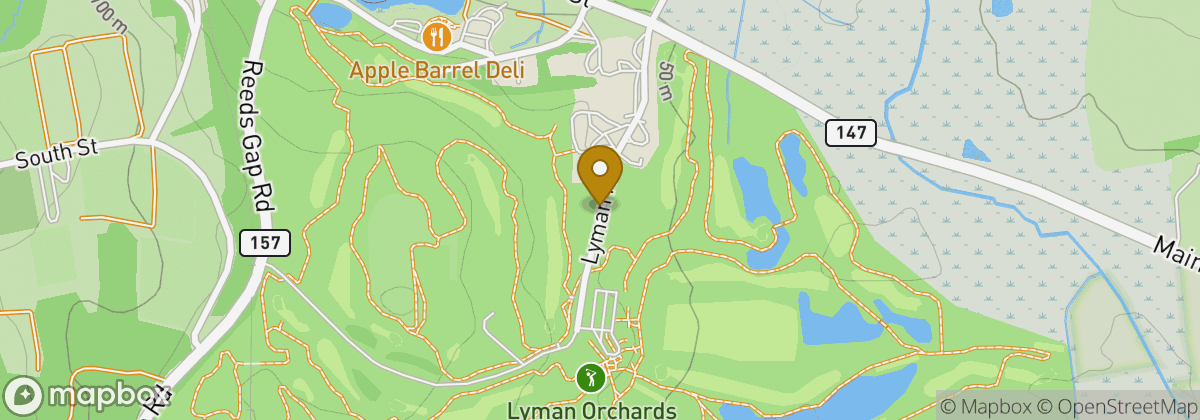 Map location: Lyman Orchards Golf Club