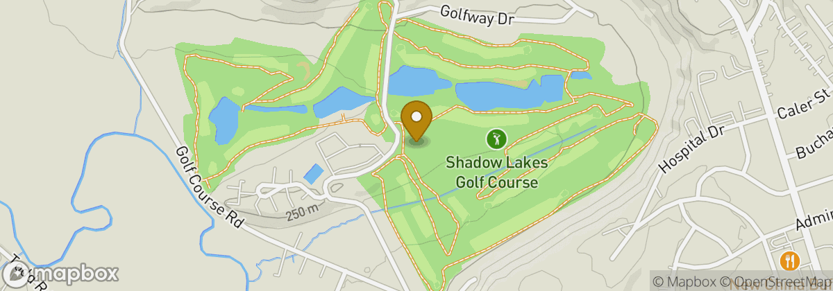 Map location: Shadow Lakes Country Club