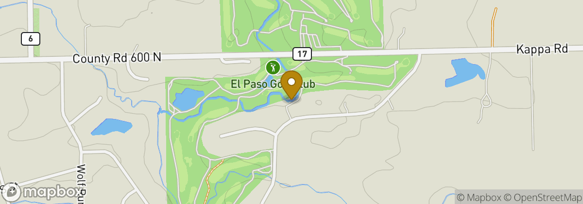 Map location: El Paso Golf Club