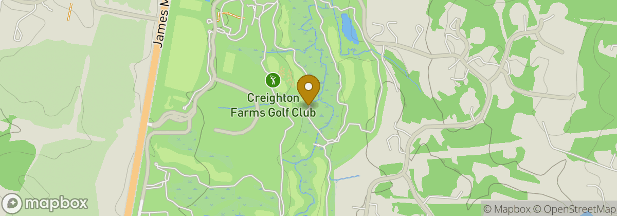 Map location: Creighton Farms