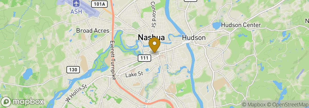 Map location: Nashua