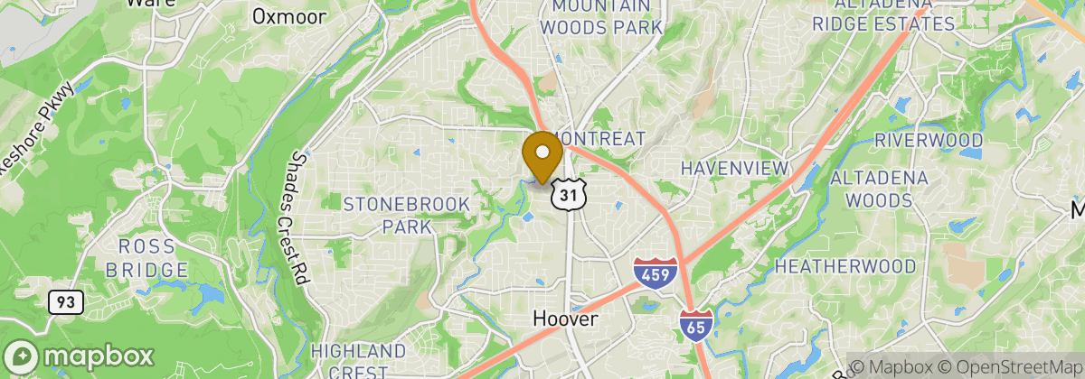 Map location: Hoover