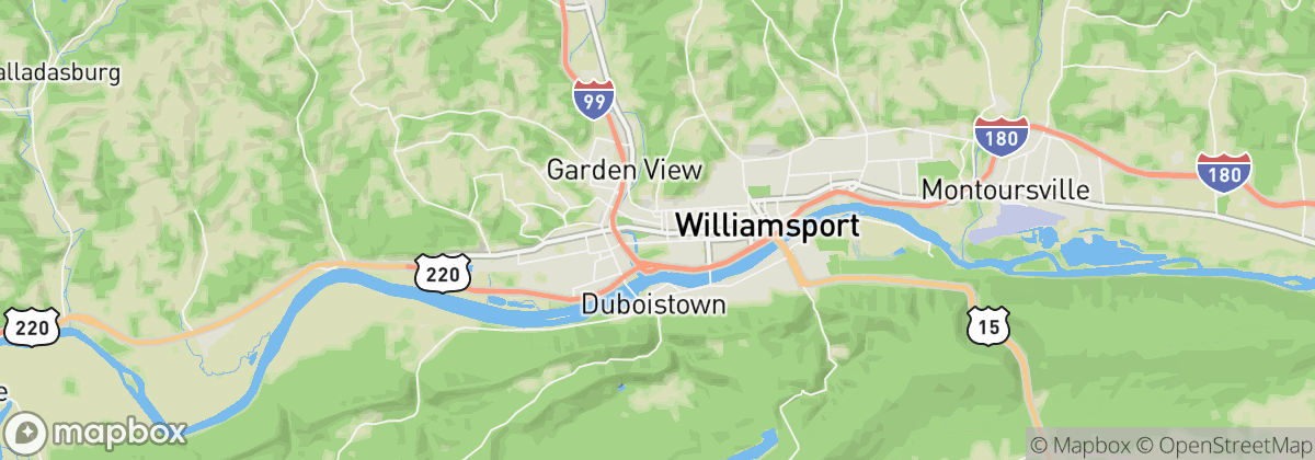 Map: Williamsport, PA