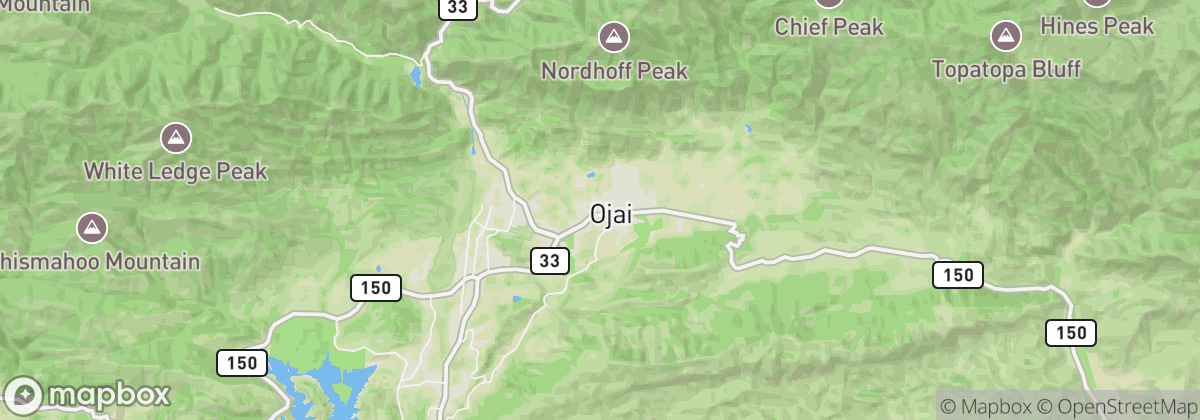 Map: Ojai, CA