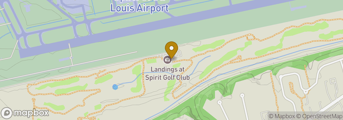 Map location: Landings at Spirit Golf Club