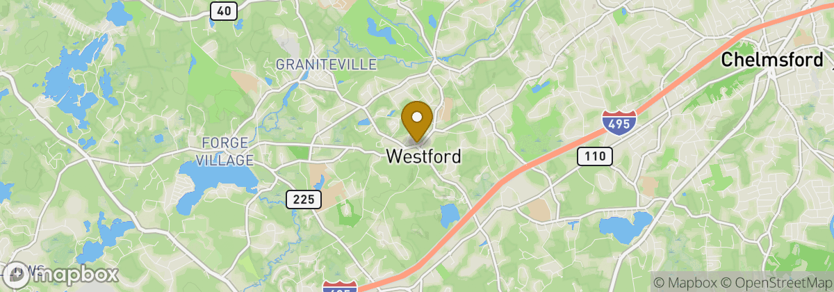 Map location: Westford