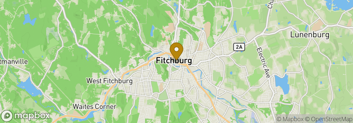 Map location: Fitchburg