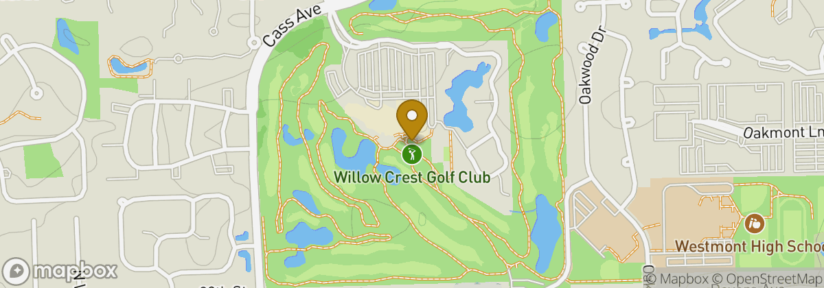 Map location: Willow Crest Golf Club