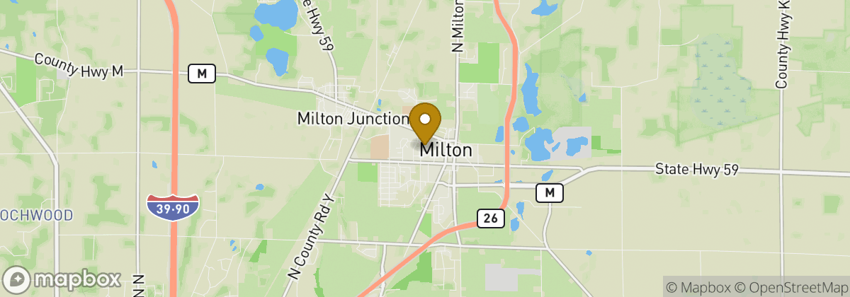 Map location: Milton