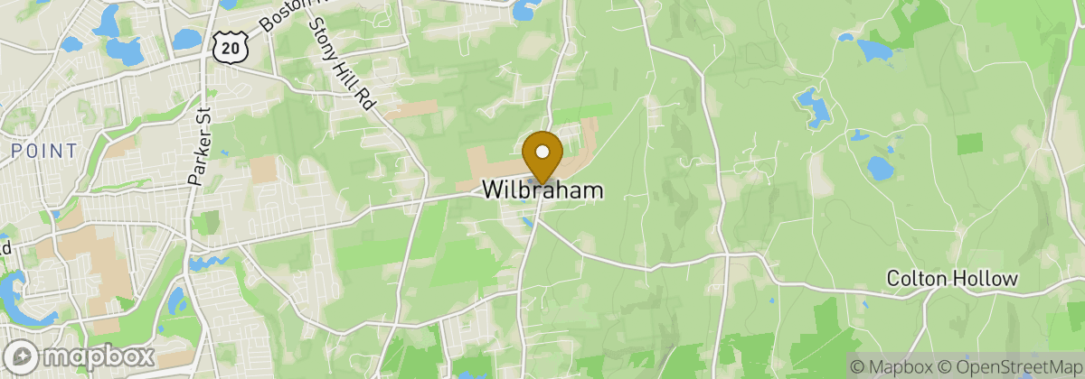 Map location: Wilbraham 