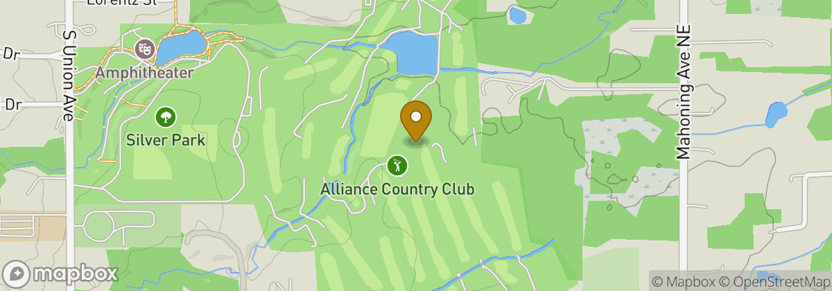 Map location: Alliance Country Club